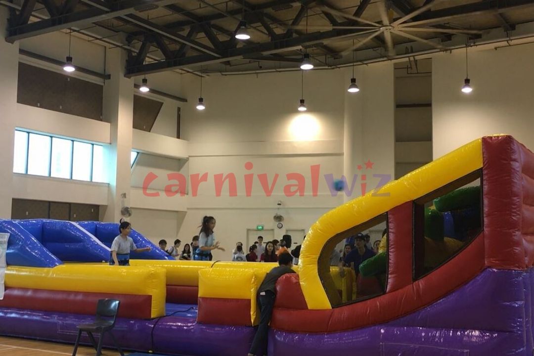 bungee run and hoop for rent singapore