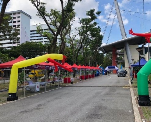 inflatable air dancer for rent singapore