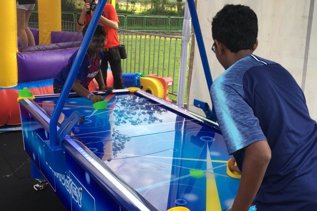 Air Hockey rental singapore air hockey game for kids arcade machine rental singapore