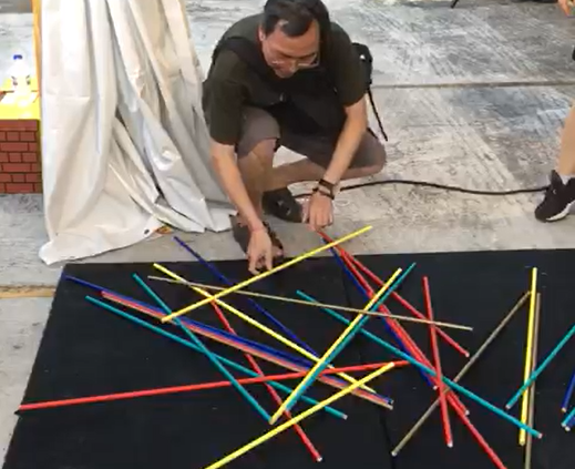 Giant Pick Up Stick Game Stall Rental Singapore