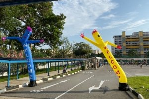effects and decor welcome air dancer rental singapore