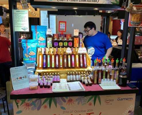 Food Booth Push Cart in shopping mall Singapore4