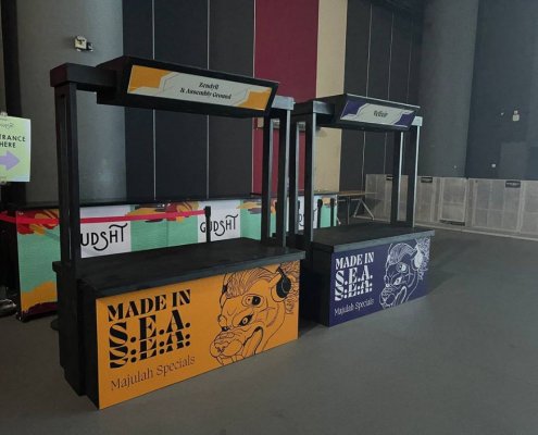 Food Cart Rental Singapore Scape 1 event booth rental