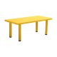 Kids yellow table rental for party singapore toddler and children tables and chair carnival wiz