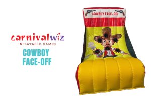 cowboy faceoff, cowboy carnival game, western
