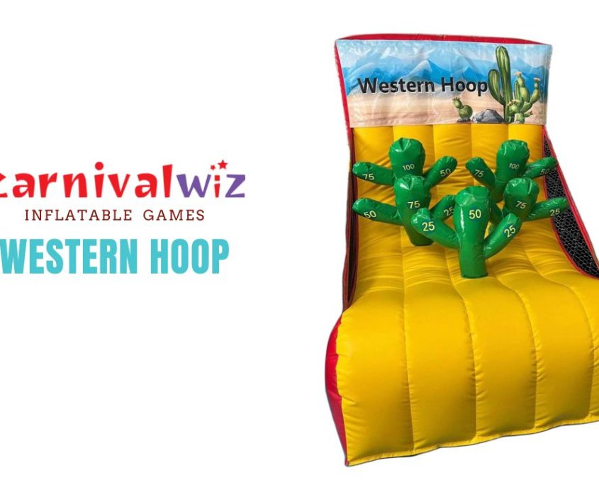 Inflatable carnival game western hoop western hoop, inflatable carnival game