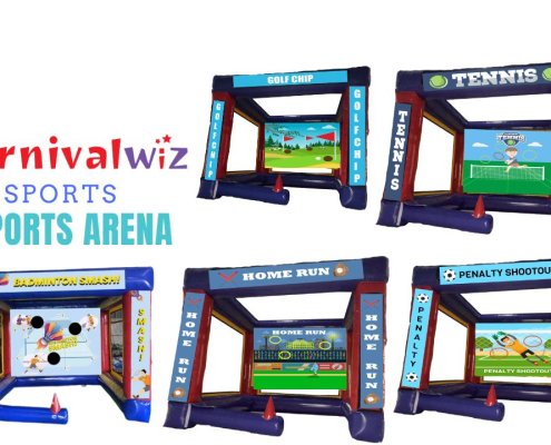 carnival funfair themed game booth rental