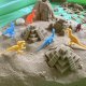 kinetic sand activity for children, sand play
