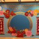 AEA(s) Lunar New Year Lo Hei celebration 2025 with customizable event backdrop in Singapore