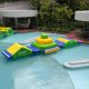 The Hump as part of a connected inflatable water course, offering a gentle bumpy path for kids and adults to cross.