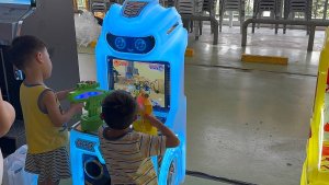 Pixel Patrol arcade game for kids at Faith Methodist Church, Singapore – fun, colorful, and easy to play shooting adventure