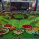 Aidilfitri Floor Mural Sticker Singapore at Senja Kopitiam