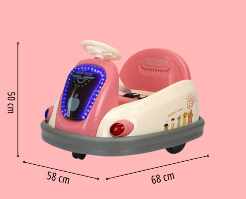 Kids Bumper Car Pink