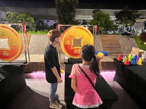 Lucky Balls Chinese New Year carnival game rental in Singapore, suitable for schools, community events and all age groups