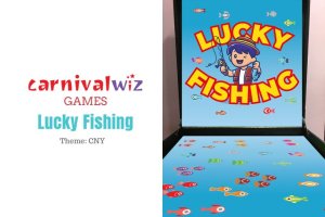 Lucky Fishing game for kids at a Chinese New Year 2026 family event in Singapore, safe and child-friendly carnival activity