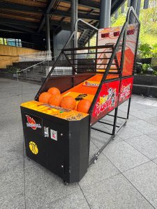 basketball arcade machine rental for school carnival and event entertainment in singapore